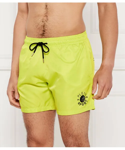 

Пляжные шорты Regular fit Plein Sport, зеленый