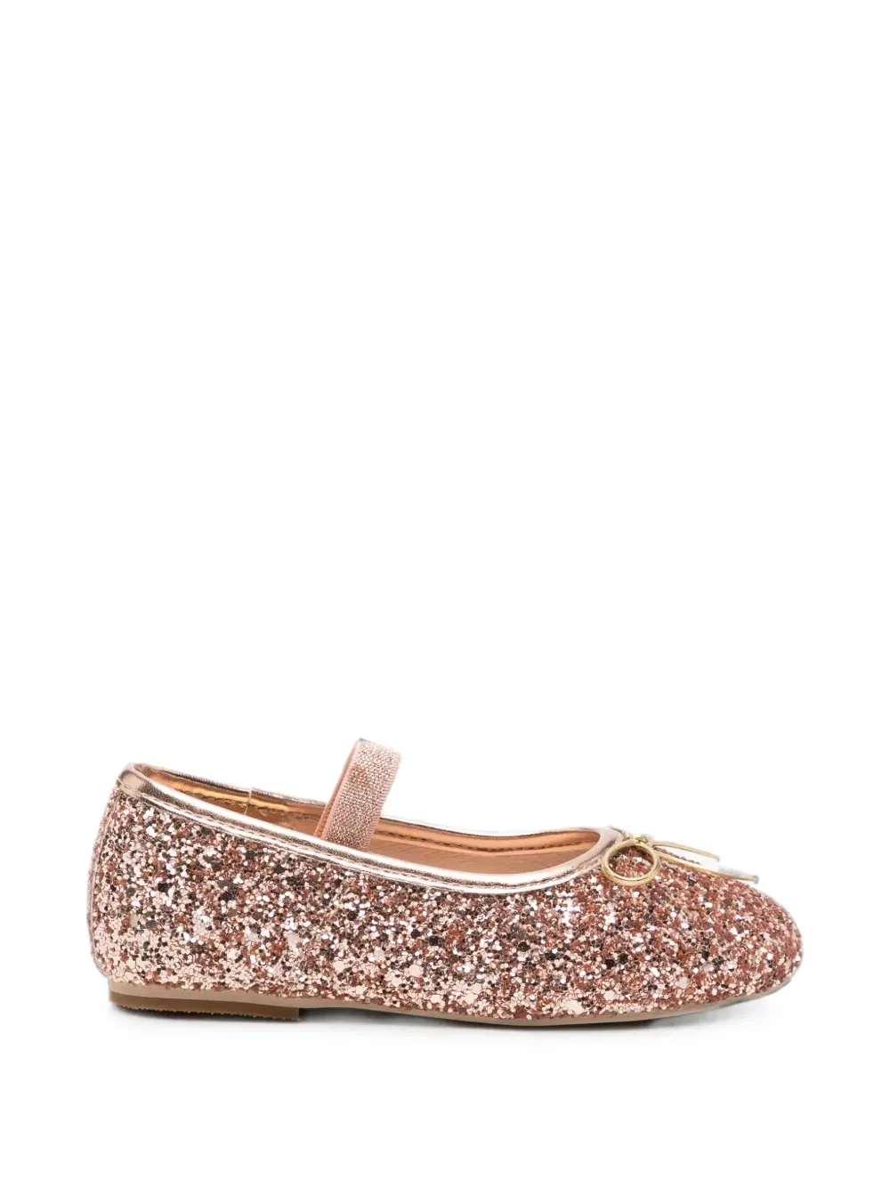 Балетки Glitter Colors Of California, цвет Rose Gold