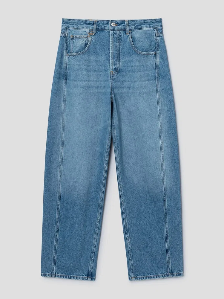 Джинсы прямого кроя Mirada JACQUEMUS, Blue