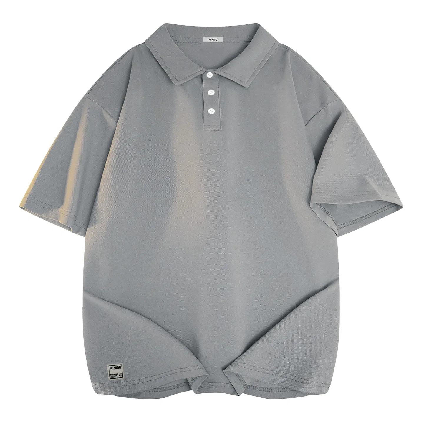 Детская футболка поло с коротким рукавом Cloudrise Time MINISO, Light Gray