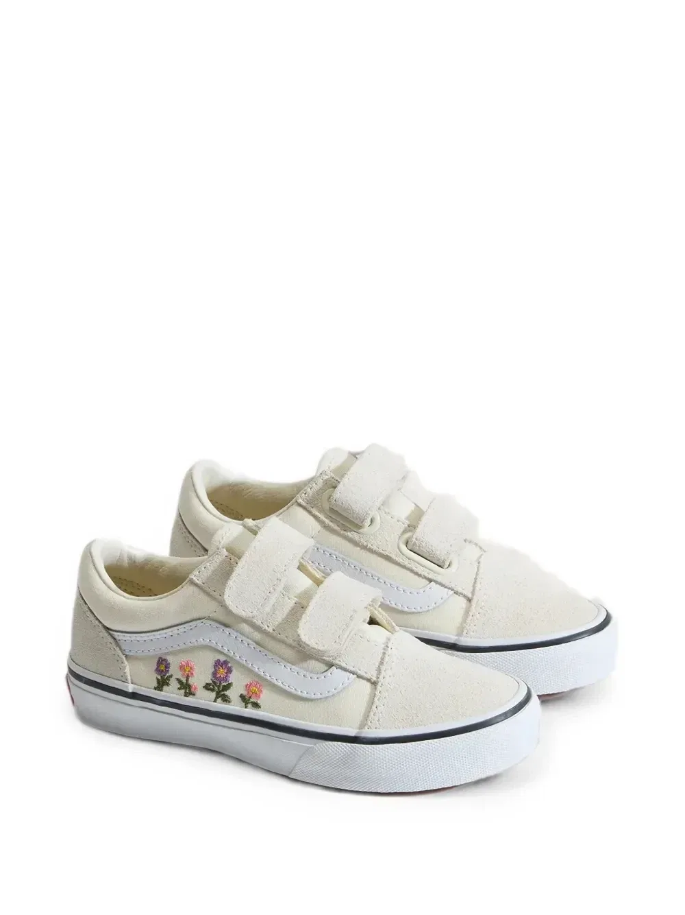 Кроссовки Old Skool V Vans Kids, бежевый