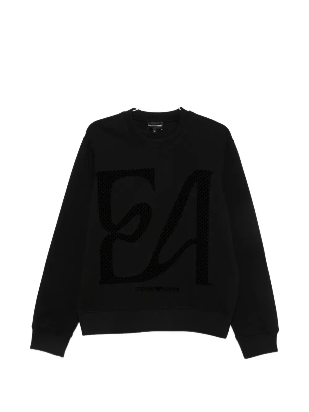Толстовка с длинными рукавами Emporio Armani, черный