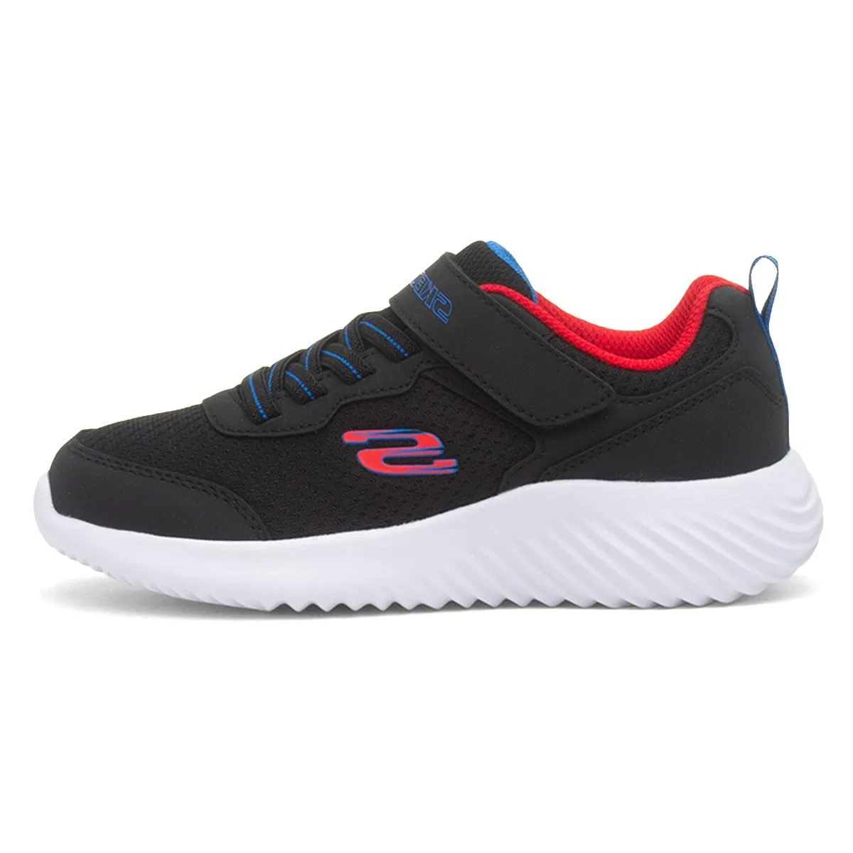 Детские кроссовки для мальчиков легкие Trekzic Bounder Skechers, Black