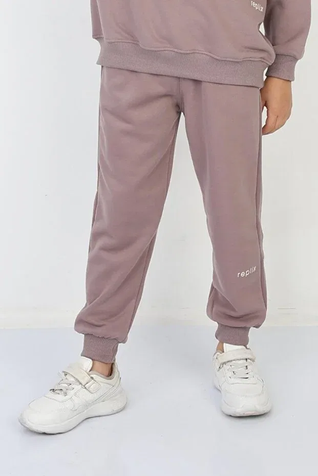 Детские свитшот для мальчиков с принтом Boy'S Crew Neck Chocolate Replix, Chocolate — фото 4
