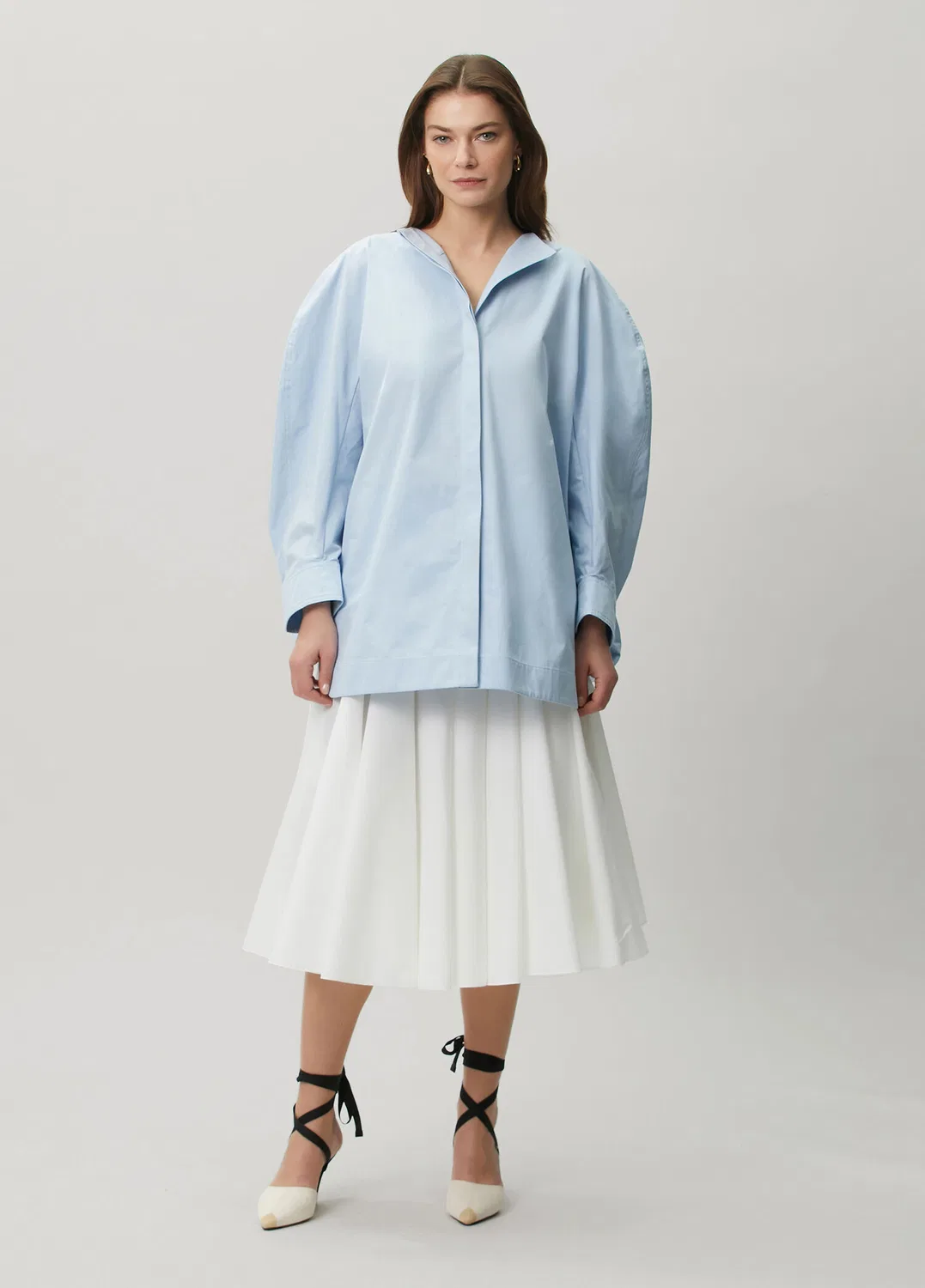 Блуза The Pittore Jacquemus, light blue — фото 2