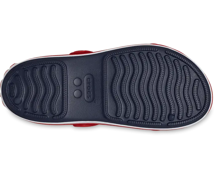 Сабо для маленьких детей Crocs Toddler Crocband Cruiser, темно-синий/красный — фото 3