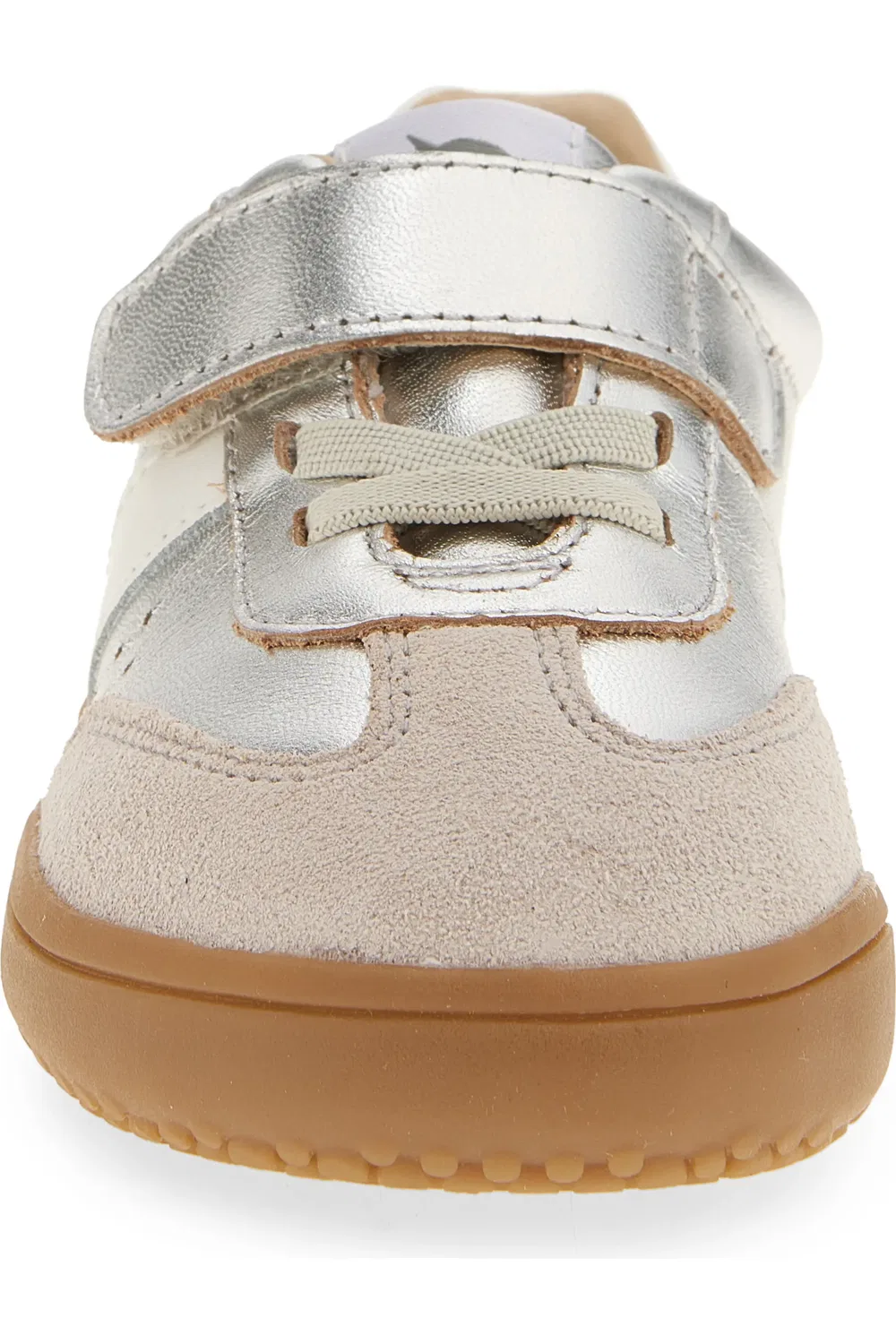 Кроссовки детские спортивные на плоской подошве 6500 Sytlin Barewalk OLD SOLES, Silver/Snow — фото 4