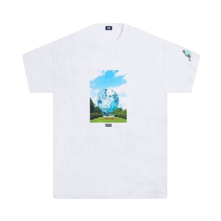 

Футболка Kith 5 Borough Queens Tee 'White', белый