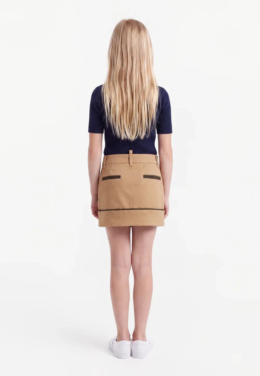 Мини-Юбка Dsquared2, Camel — фото 2