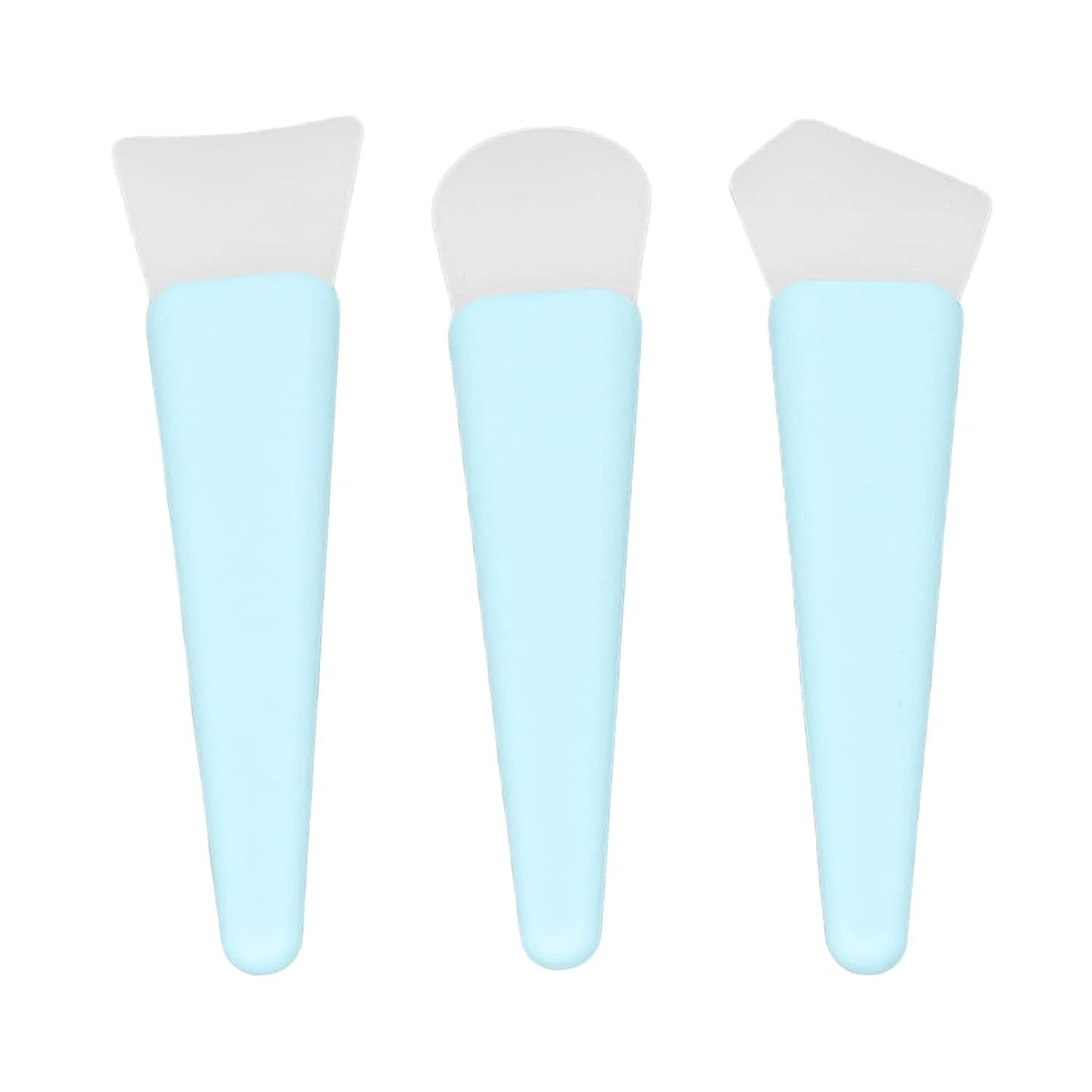 Силиконbürsten-Applikator-Kit, LIYJTK, 3 Stück, Blau