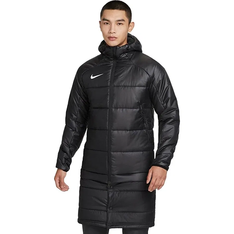 Мужская куртка-трансформер Nike Therma-Fit Academy Pro 2-in-1, Черный — фото 2