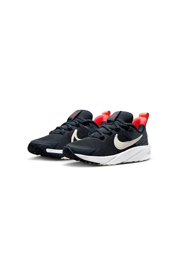 Детские кроссовки для девочек с узором Star Runner Nike, Navy Blue — фото 2