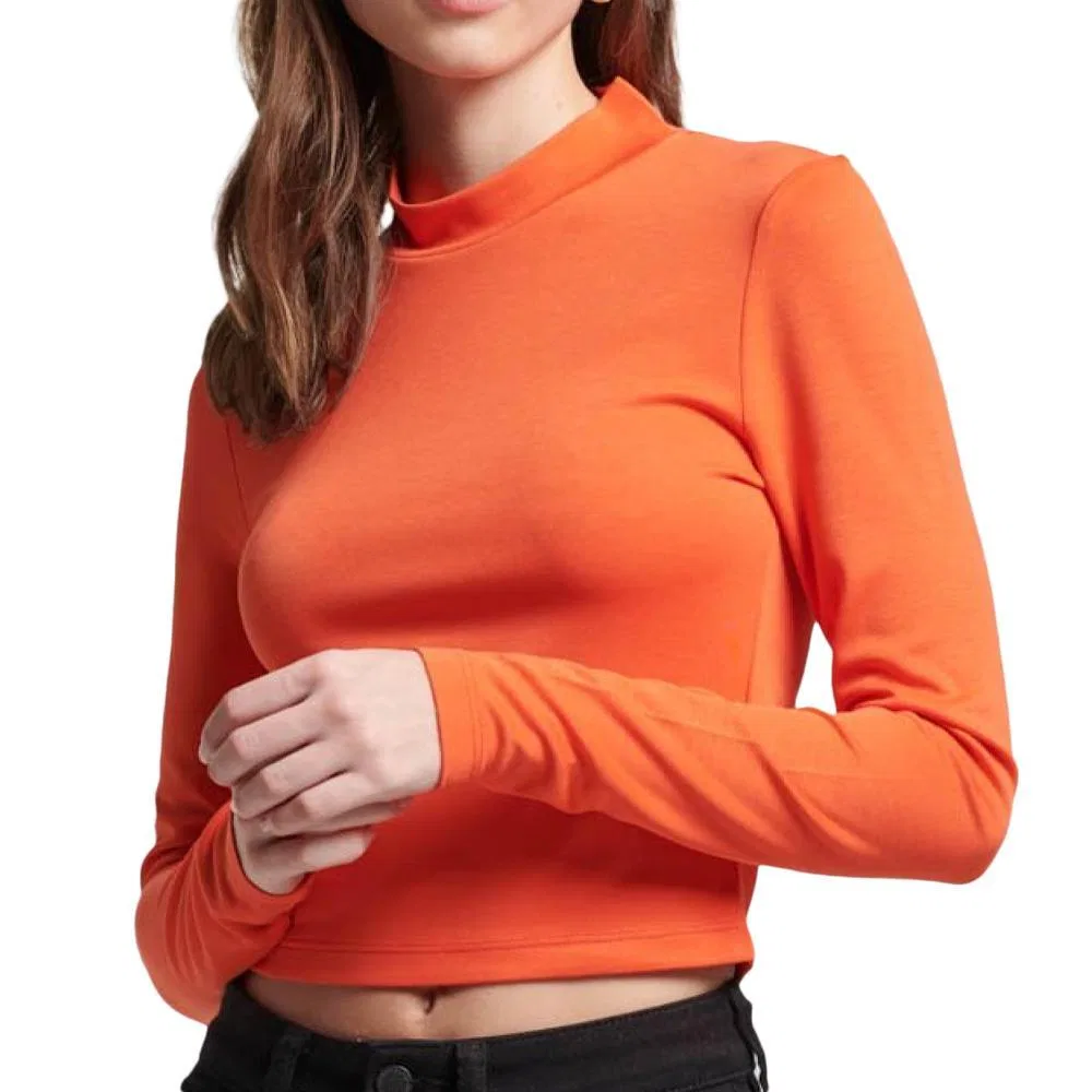 Женский лонгслив с открытой спиной Superdry, Orange