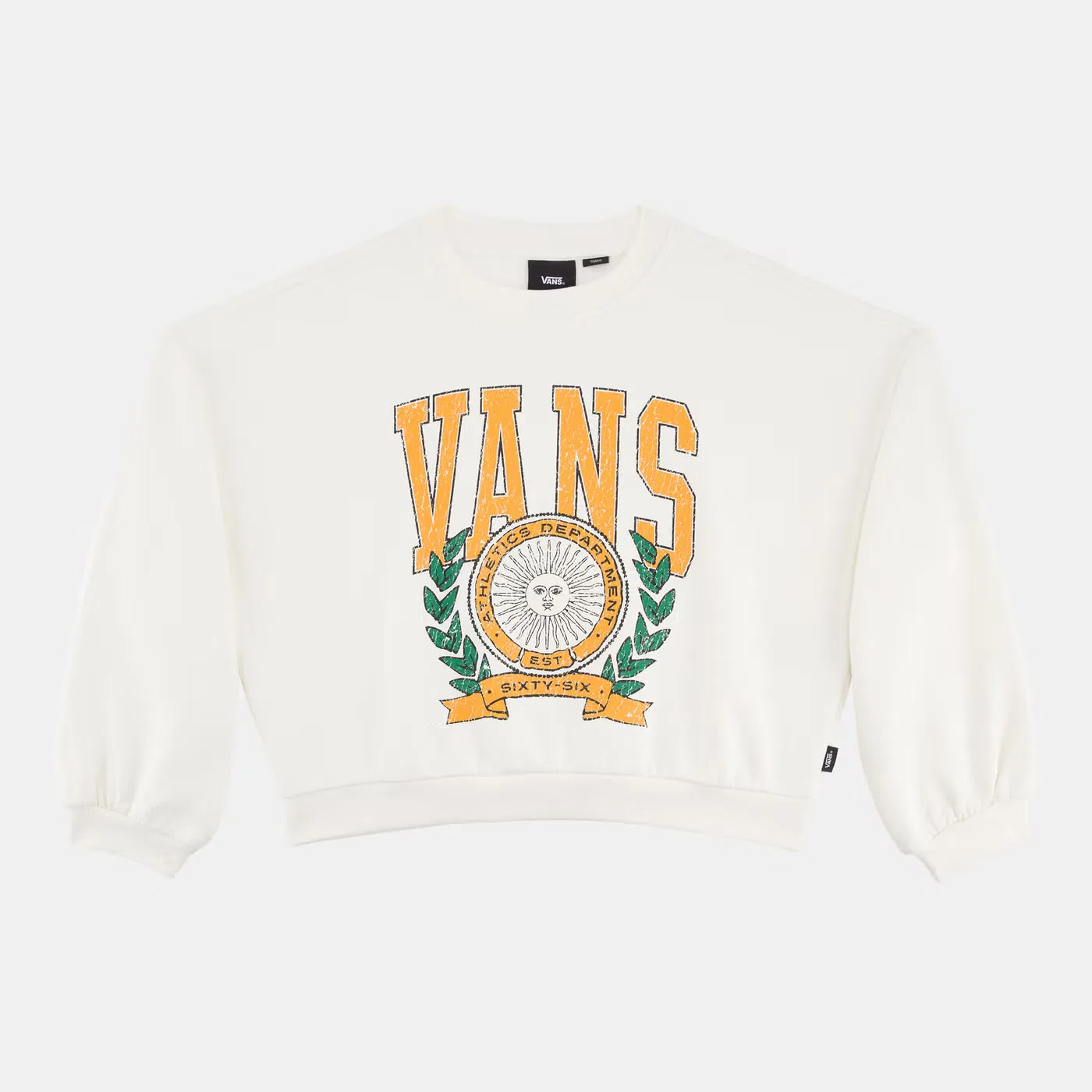 Свитшот с принтом First Team Vans, белый