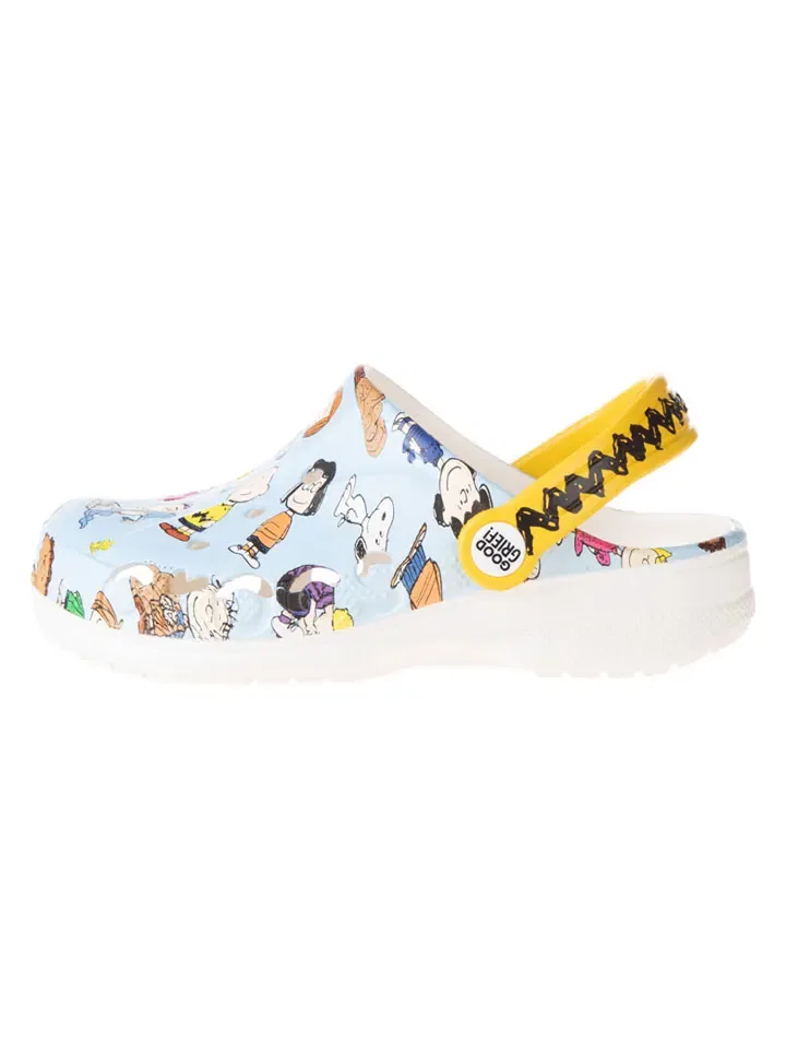 Сабо Peanuts Baya Crocs, голубой