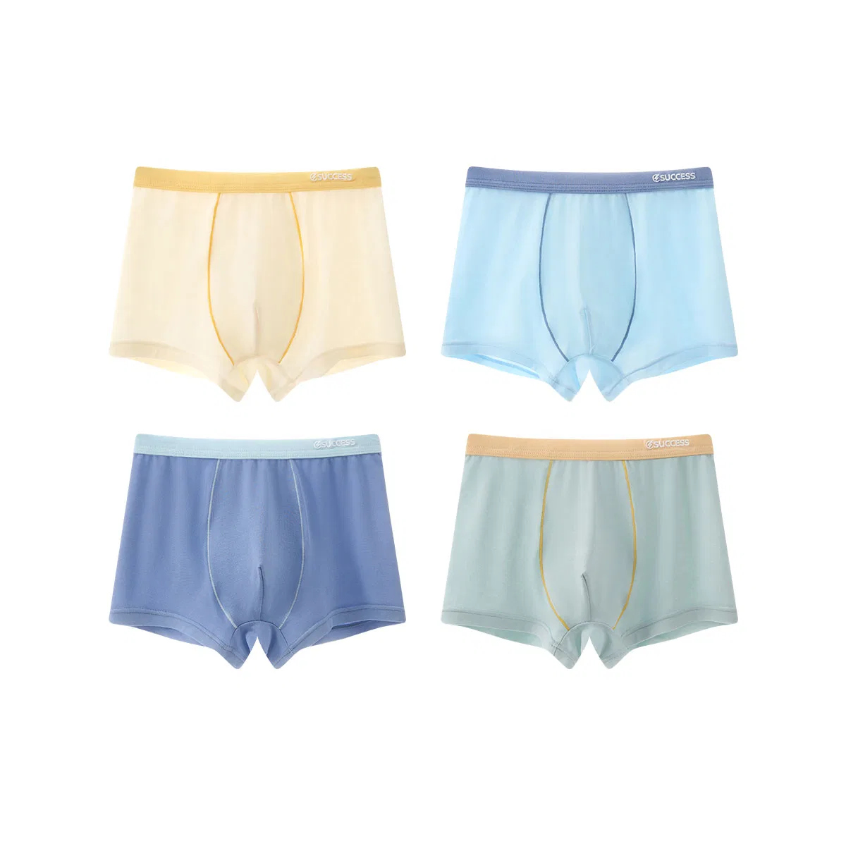 Детские трусы 4 предмета, с эластичным поясом, 4 Pack, MIIOW
