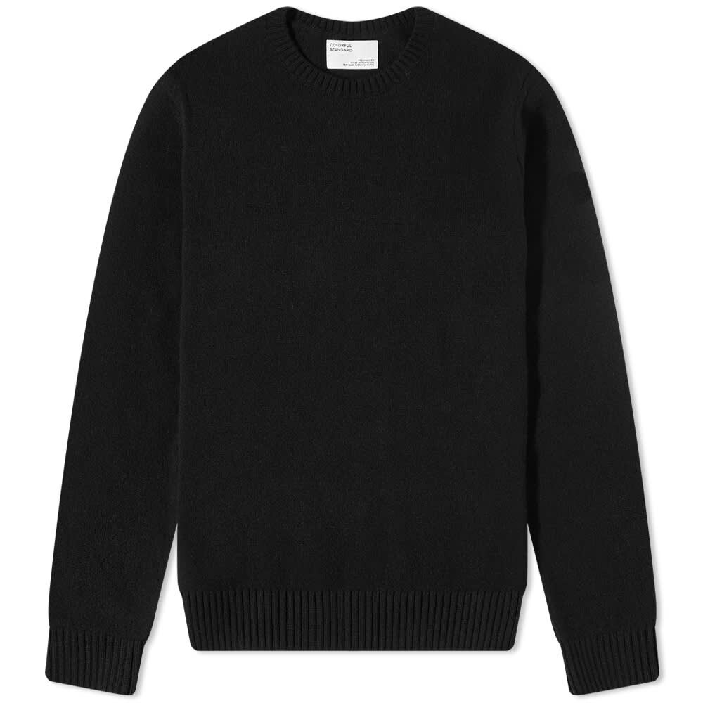 

Джемпер Colorful Standard Merino Wool Crew Knit, Черный, Джемпер Colorful Standard Merino Wool Crew Knit