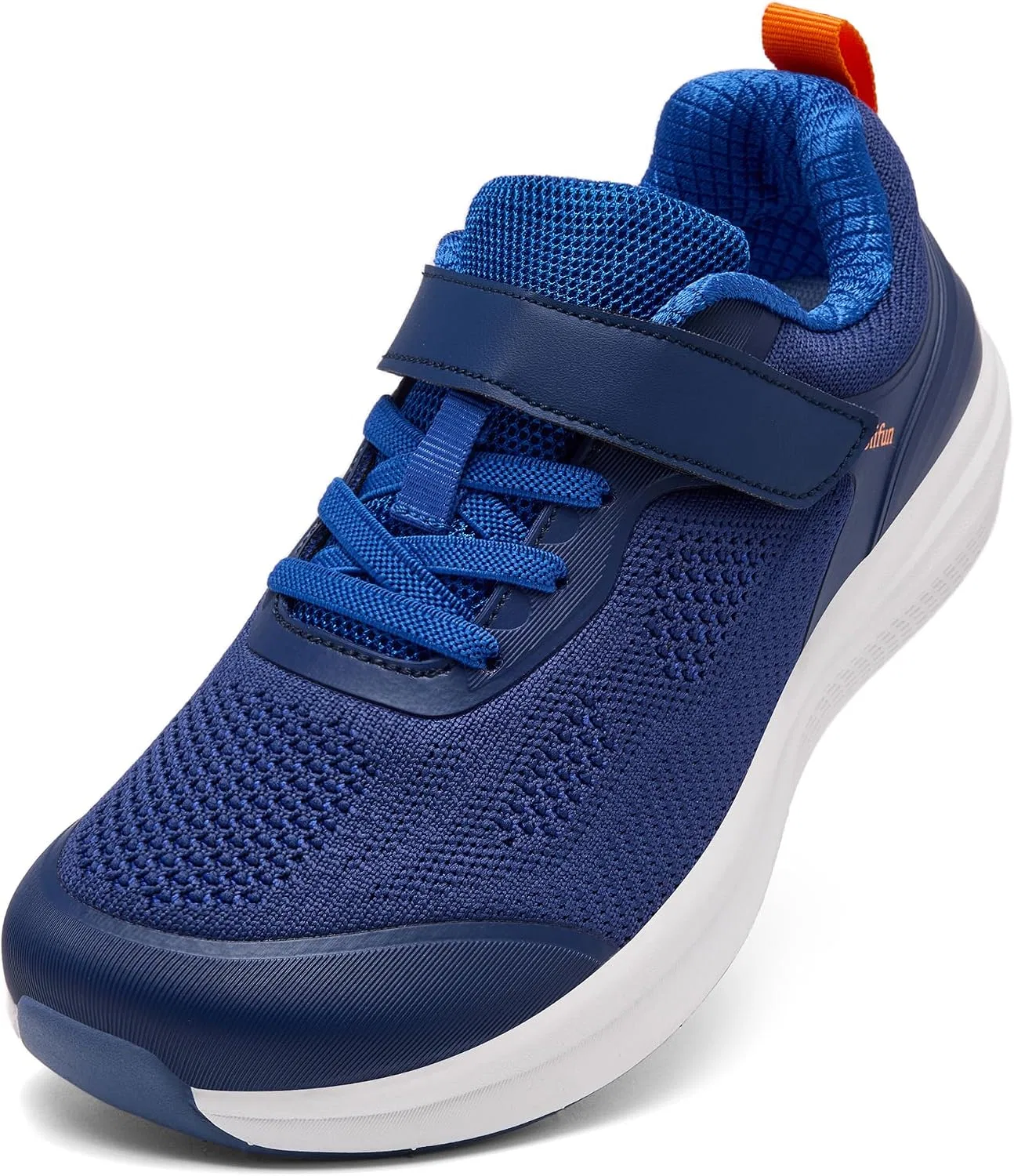 Детские кроссовки с широким носком для мальчиков и девочек Clifun, Dark Blue