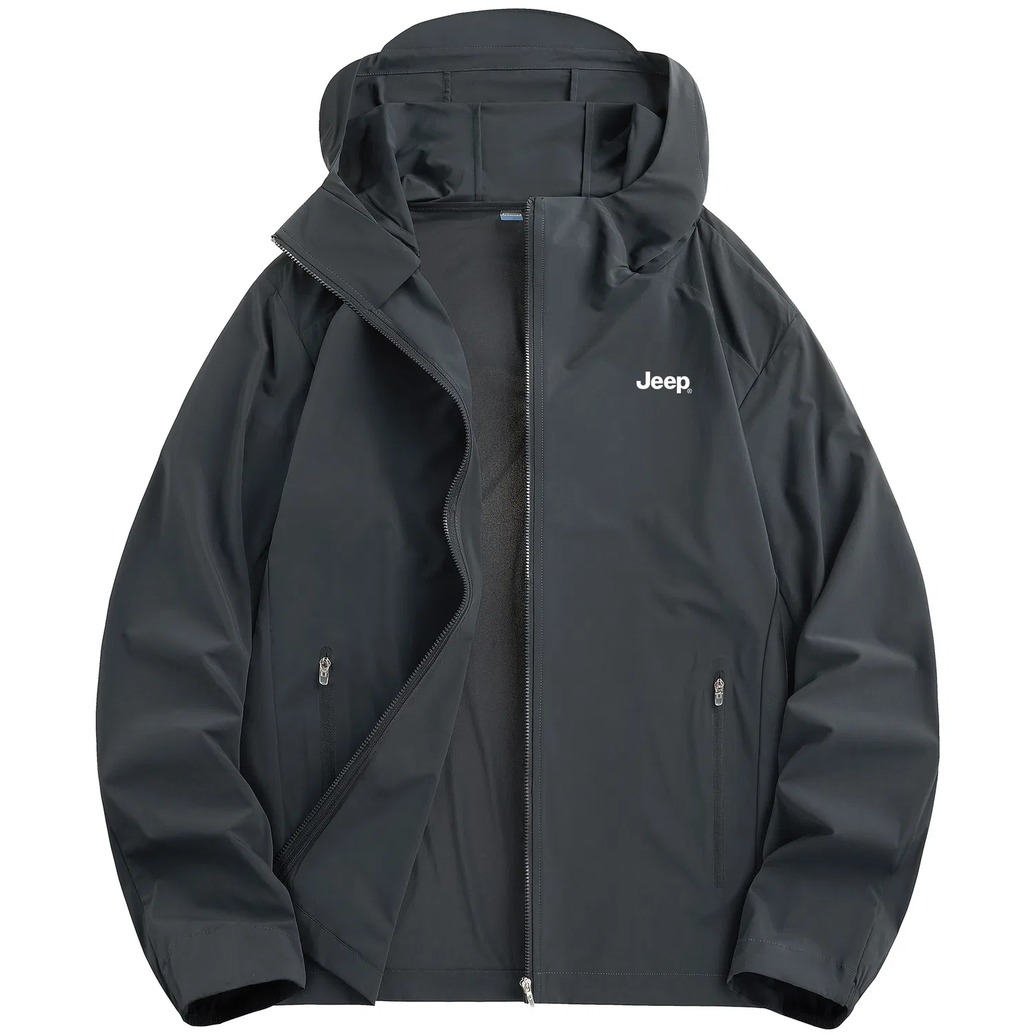 Детская ветровка с защитой от солнца Ice Peak Jeep, Graphite Grey