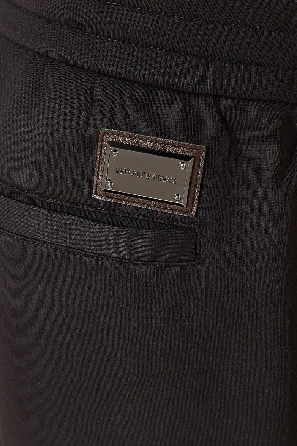 Брюки-джоггеры из флиса Emporio Armani — фото 4