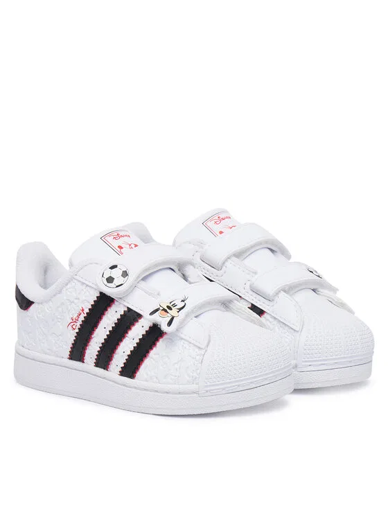 Кроссовки Disney Superstar Ii Comfort Closure Adidas, белый — фото 2