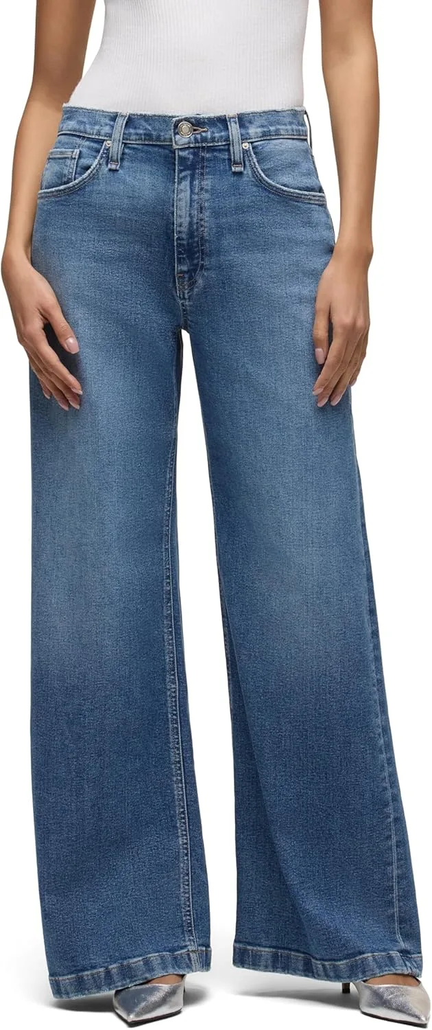

Hudson женские джинсы Jodie High Rise Loose Fit Wide Leg
