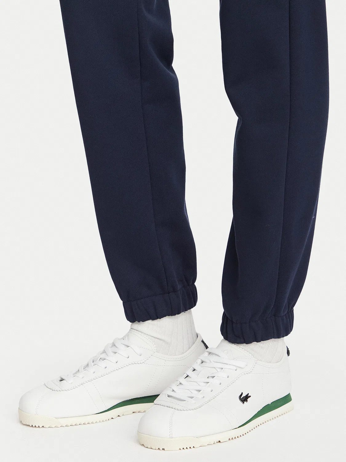 Женские спортивные штаны стандартного кроя Lacoste, темно-синий — фото 4