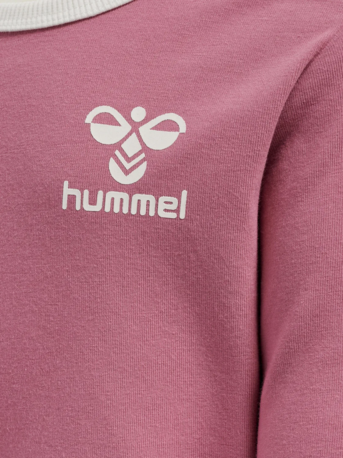 Детская футболка с длинным рукавом Hmlmaule Hummel, Rosa / Lotuspink / Hellrosa — фото 3