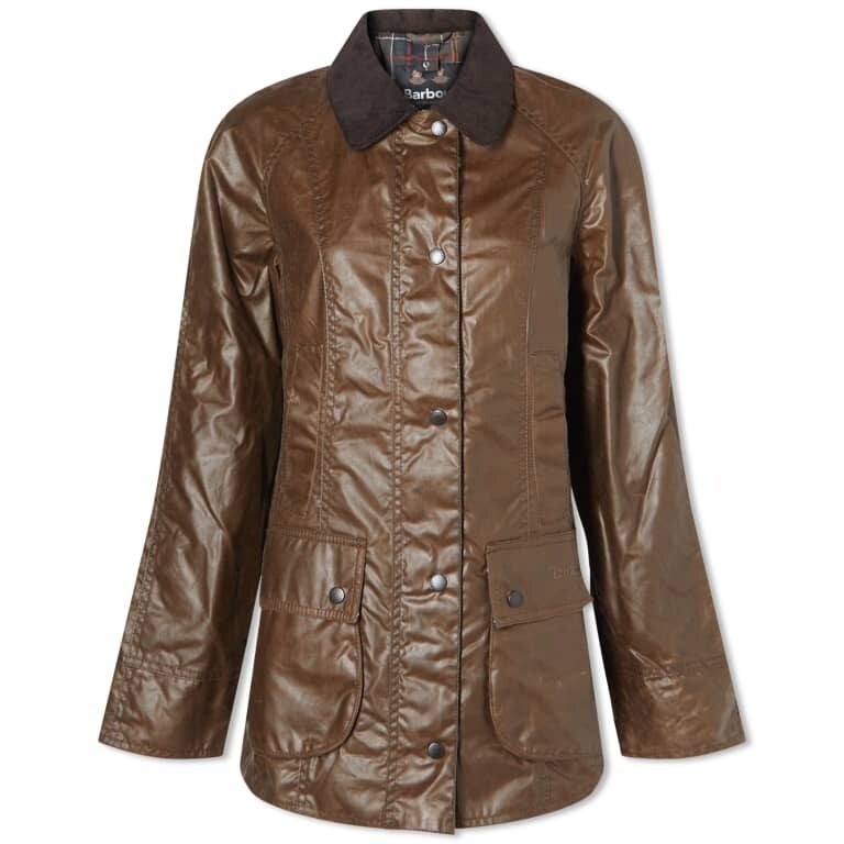 

Куртка Barbour Beadnell Wax, темно-коричневый