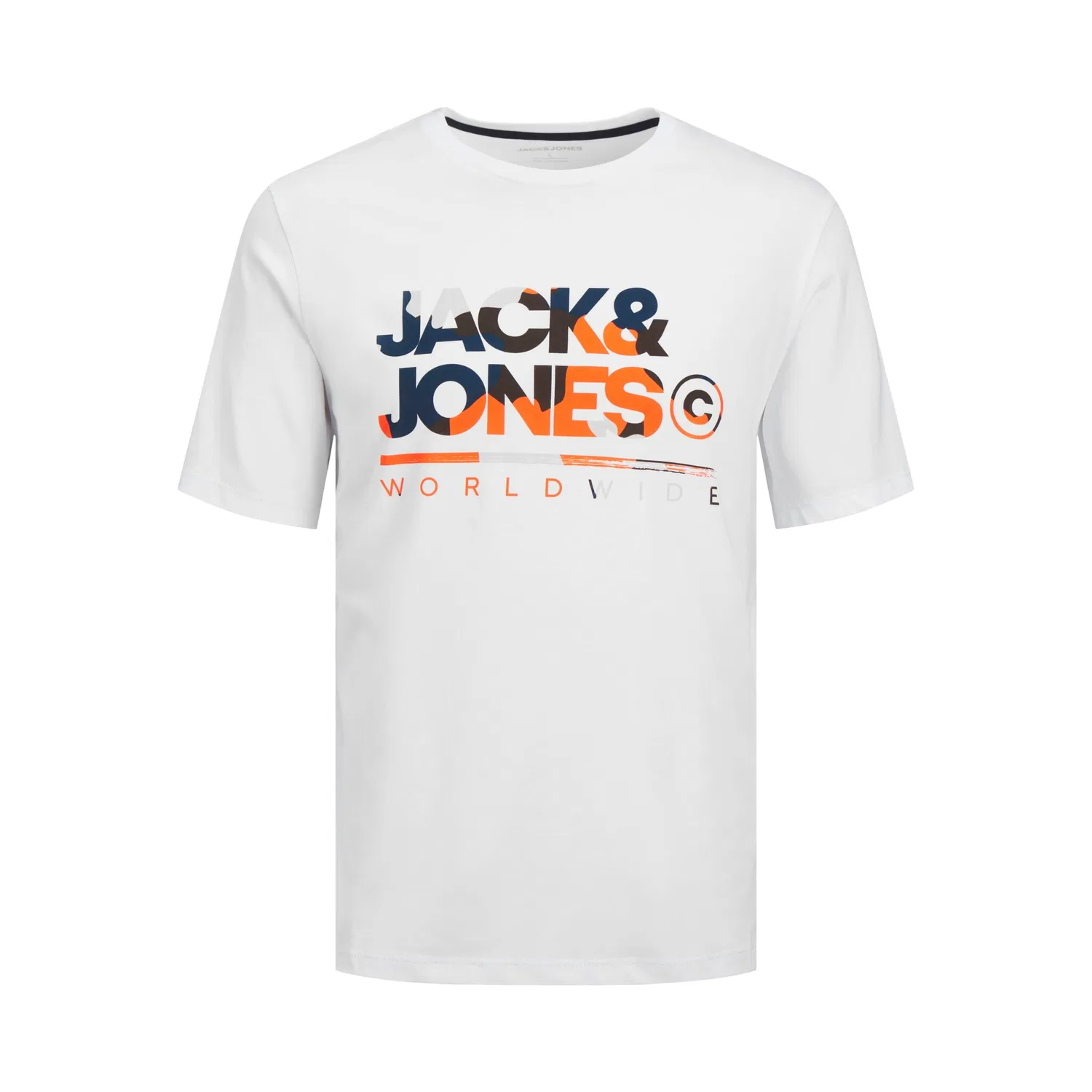 Детские футболки с круглым вырезом Jack & Jones, White/Black/Deep Teal/Navy Blazer — фото 3