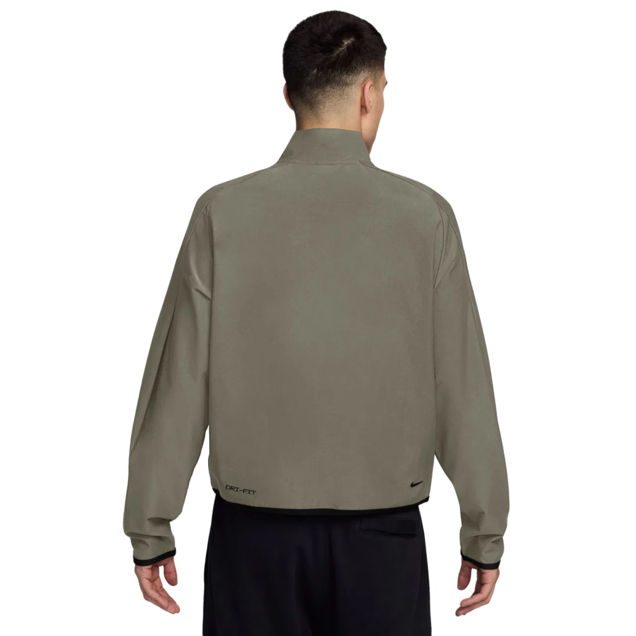 Мужская куртка Tech Shori Knit Track Nike, цвет Olive/Black — фото 2