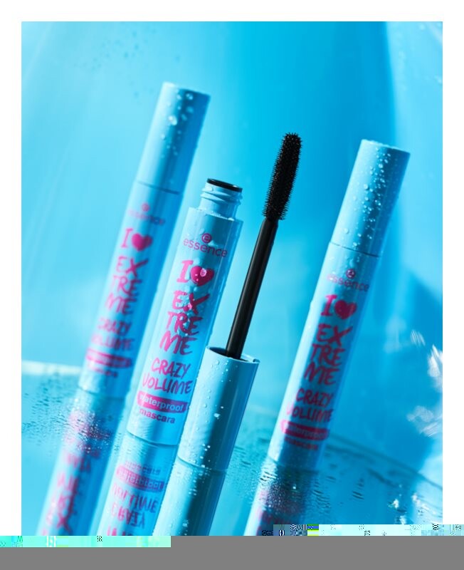 Водостойкая тушь для объема Essence I LOVE EXTREME CRAZY VOLUME, оттенок Black 12 мл — фото 3