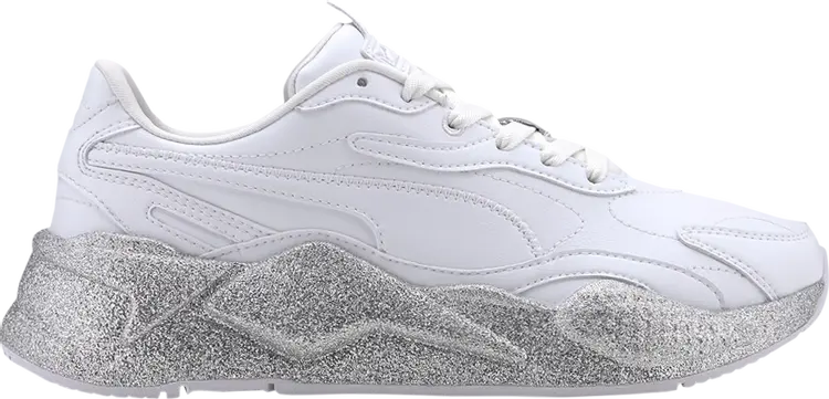 

Кроссовки Puma Wmns RS-X3 Glitz White Silver, белый