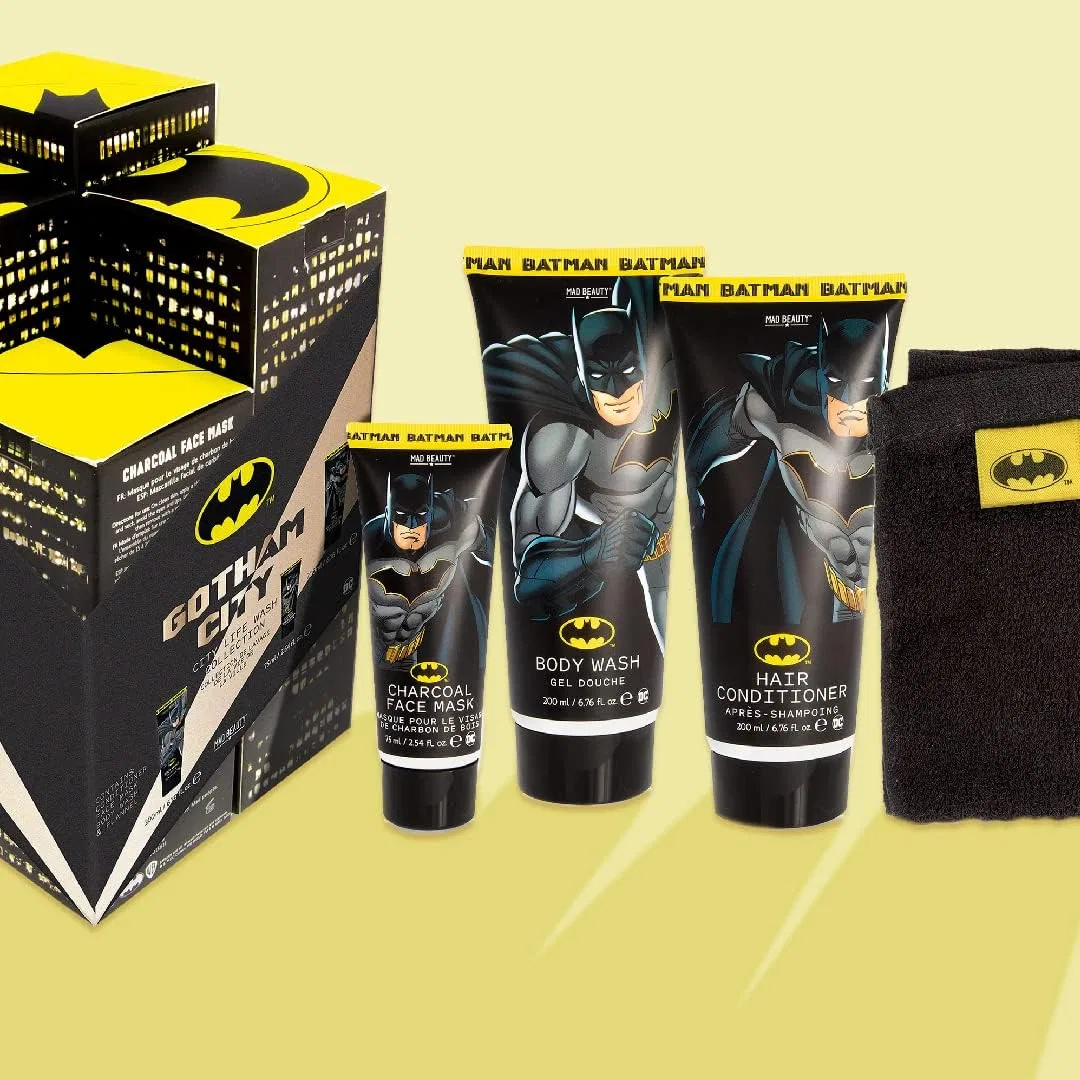 Набор для ухода за телом, Batman Beauty Gift Set, Scifi Planet, 5 предметов, 200 мл — фото 3