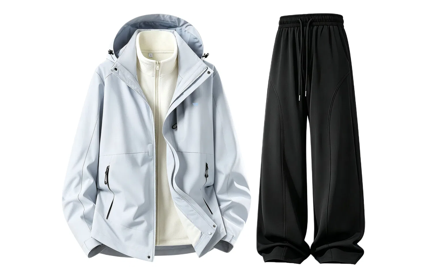Детский комплект куртка и брюки с капюшоном, с съемными элементами, Windbreaker Jacket & Pants Sets, WARRIOR — фото 3