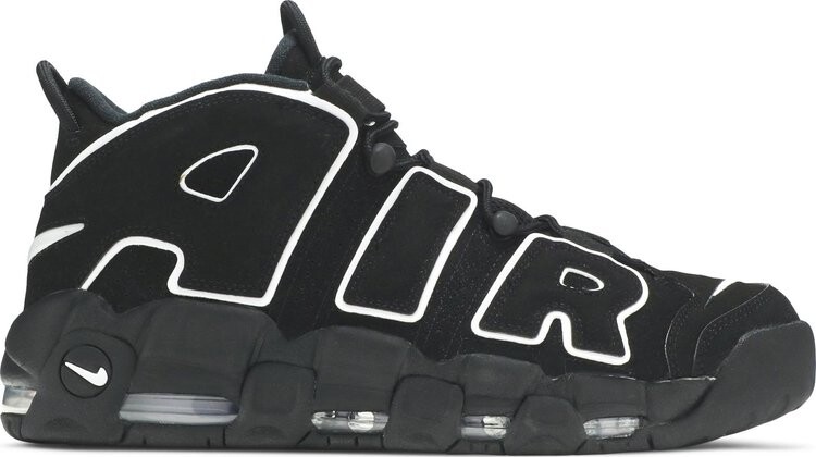 

Кроссовки Nike Air More Uptempo 'Black White' 2020, черный