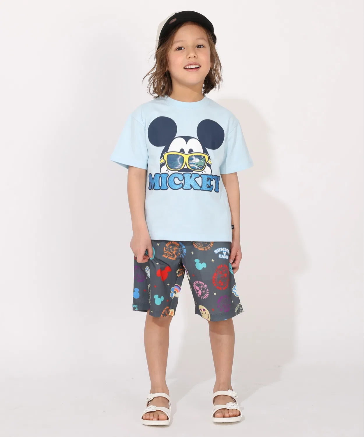 Детская футболка с принтом Disney Resort Lenticular BABYDOLL, Blue — фото 4