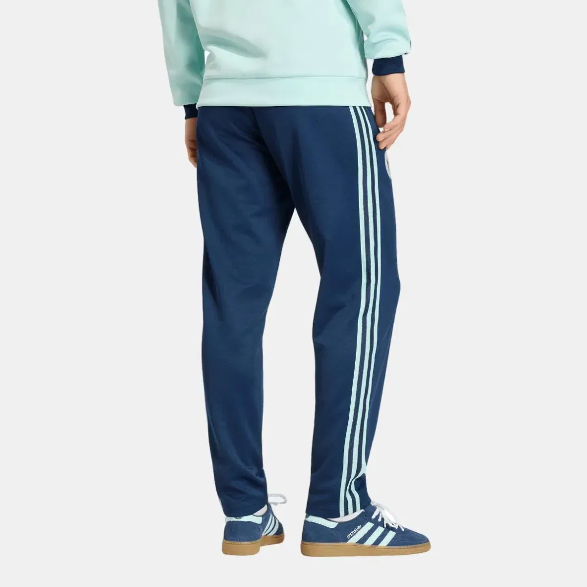 Мужские спортивные брюки с логотипом Adidas Originals Alemania, Azul Marino — фото 2