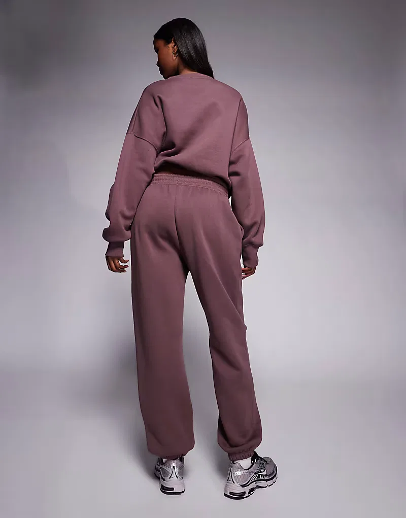 Штаны спортивные Phoenix Fleece Nike, коричневый — фото 2