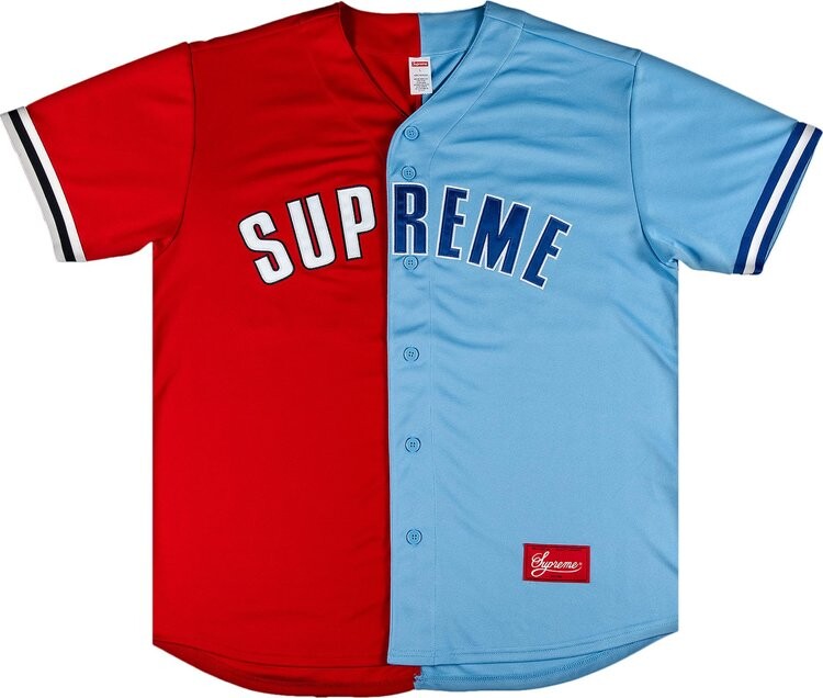 

Футболка Supreme Don't Hate Baseball Jersey 'Red', красный