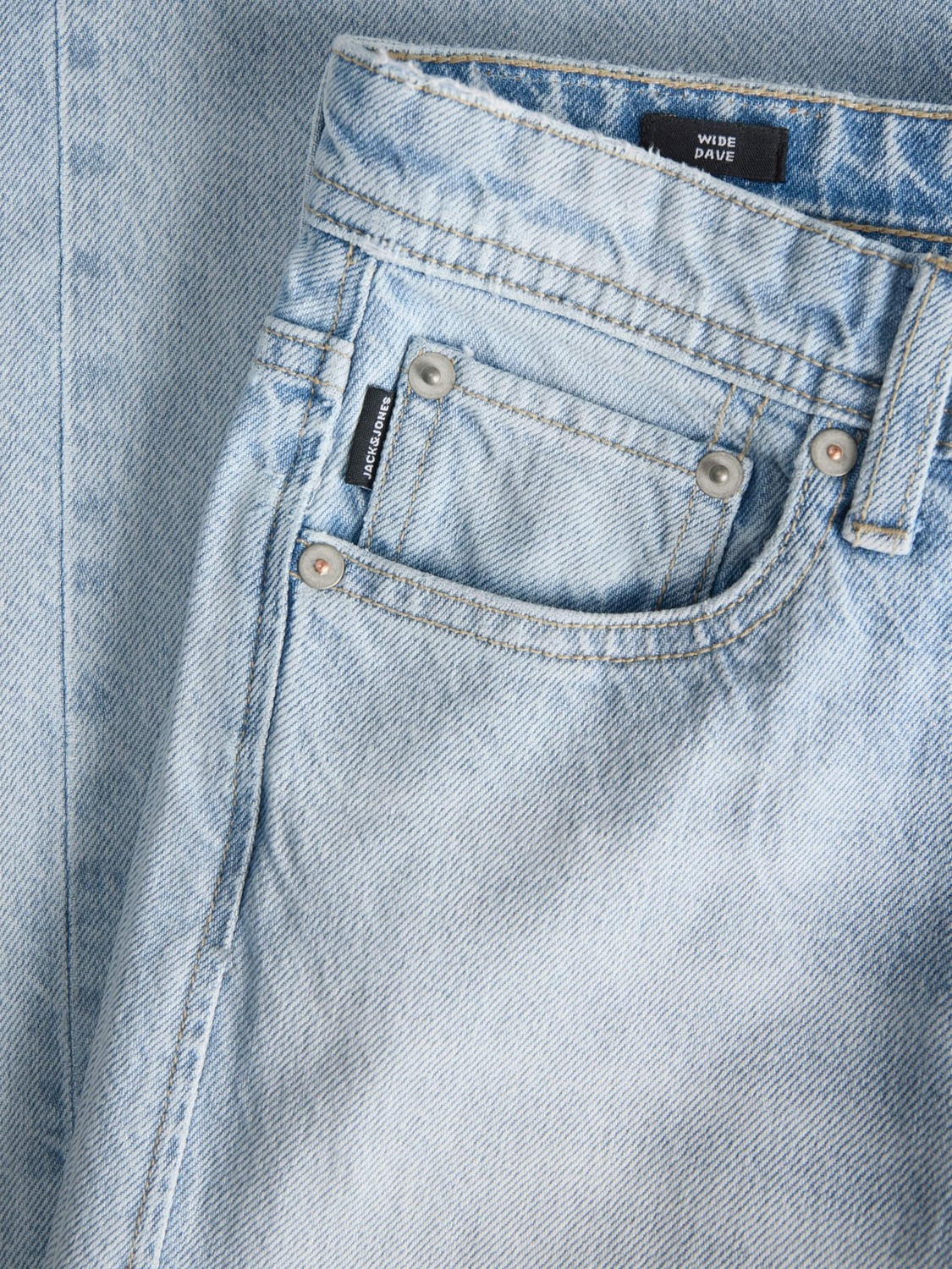 Jack & Jones Junior Джинсы свободного кроя 'JJIDAVE JJORIGINAL' в светло-голубом цвете — фото 4