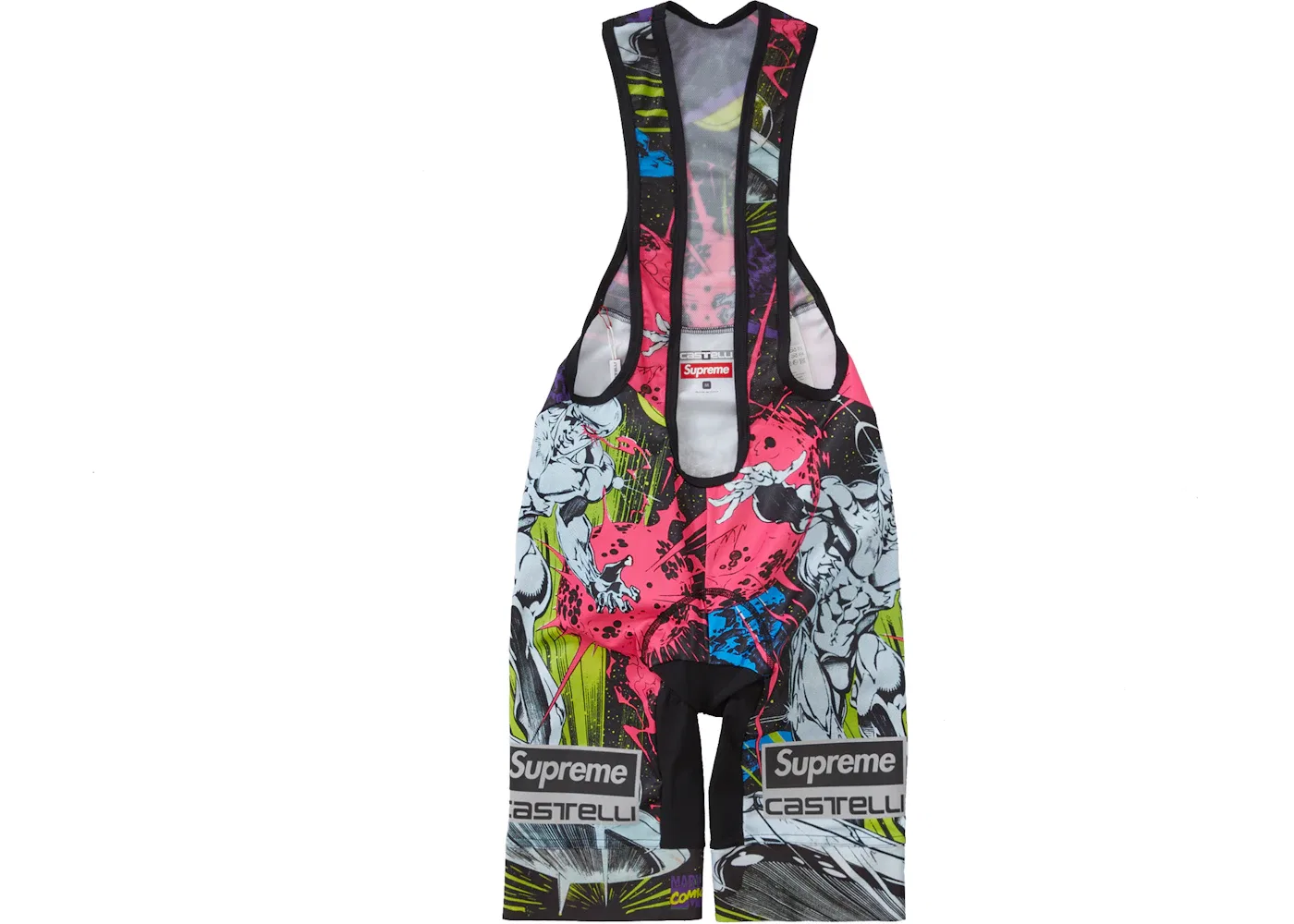 Мужские шорты для велоспорта Supreme Castelli Silver Surfer, Multicolor