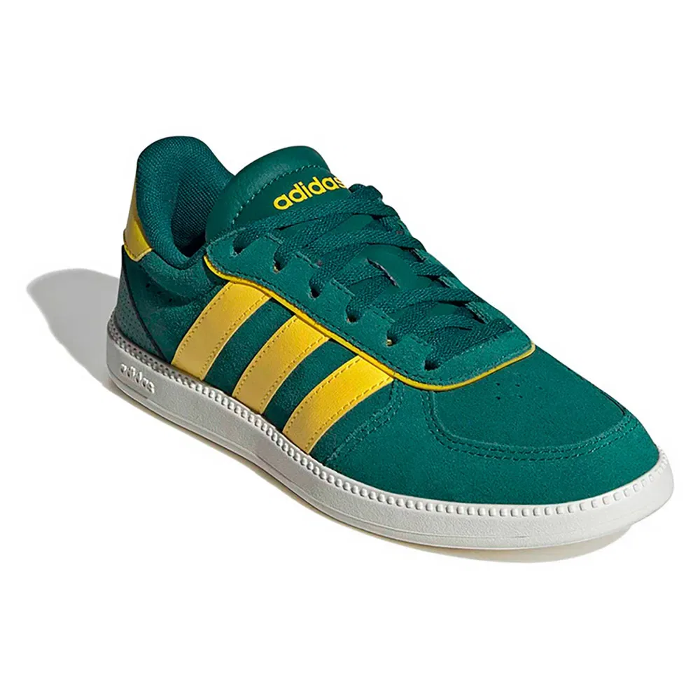 Детские кроссовки для девочек с низким силуэтом Breaknet Sleek Adidas, Green — фото 2