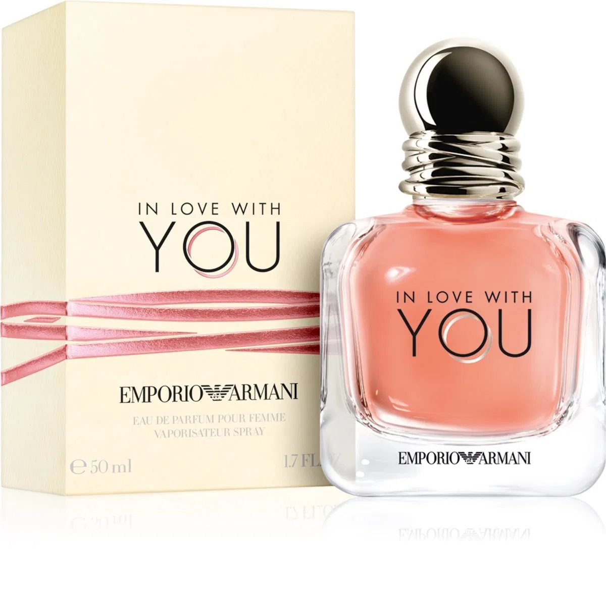 Женская туалетная вода In Love With You Giorgio Armani, 50 мл, Цвет: Черный — фото 2