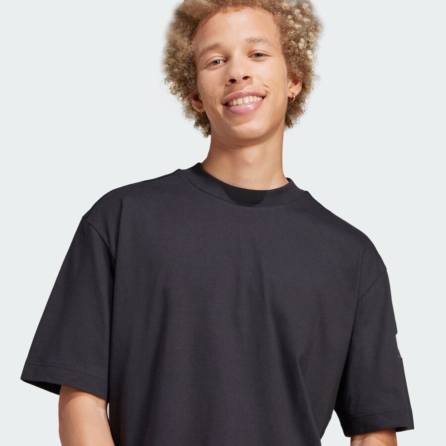 Рубашка для выступлений ADIDAS SPORTSWEAR Essentials, черный — фото 4