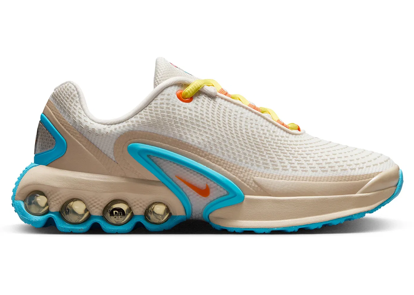 Детские кроссовки Lifestyle Nike Air Max Dn, Phantom/Sanddrift/Baltic Blue/Safety Orange