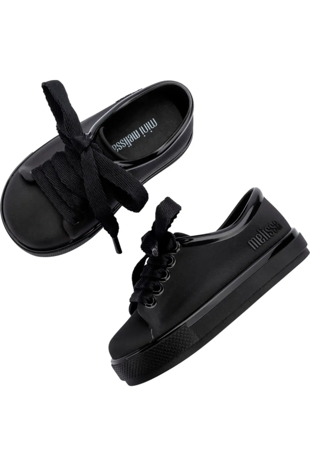 Кроссовки детские ароматизированные Hip Sneaker Mini Melissa, черный — фото 3