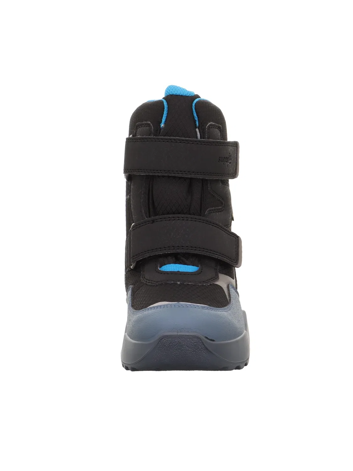 Детские снежные ботинки для мальчиков с принтом Rocket Warm Gefütterte Gore-Tex Superfit, Turquoise Blue 8020 — фото 2