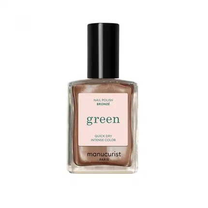 Лак для ногтей Manucurist Green Nail Polish, Bronze, 15 мл