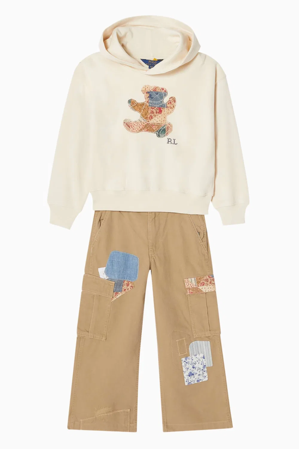 Худи с принтом Sitting Bear Polo Ralph Lauren — фото 2